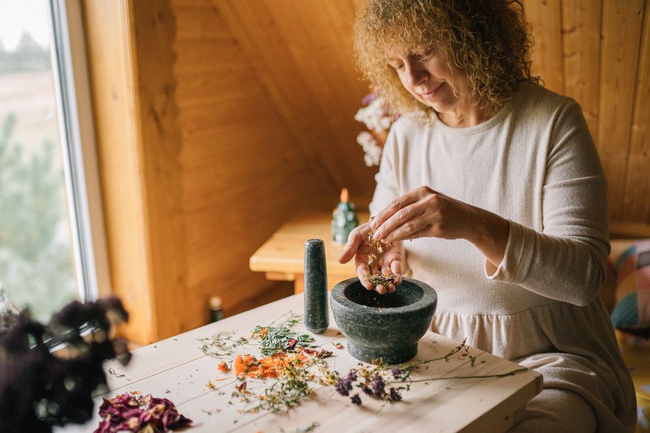 alchemy herbalist botanical — Yan Krukau